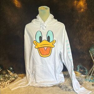 Neff White Hoodie with Disney Collaboration L (BK1)